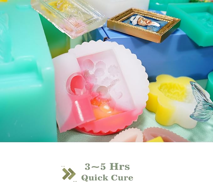 BBDINO Silicone Mold Making Kit, 15A Fast Cure Silicone - Image 5