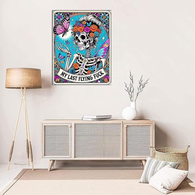 Skullhead Stamped Cross Stitch Kits - Image 3