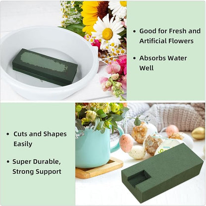 Gardace 2 Pack Floral Foam Blocks Each, Used - Image 5