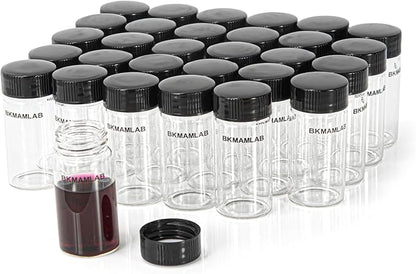 20ml Clear Small Glass Vials 30pcs - Image 6
