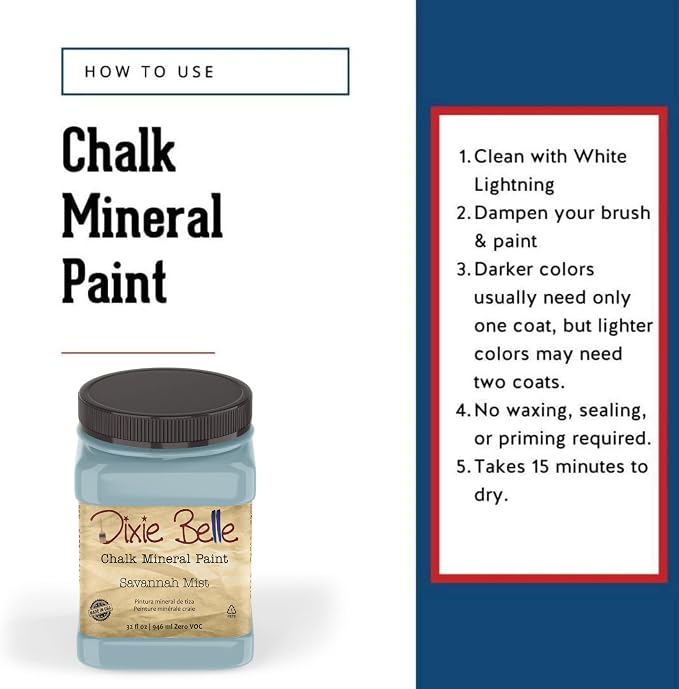 Dixie Belle Paint Company Chalk Finish Furniture Paint - Image 3