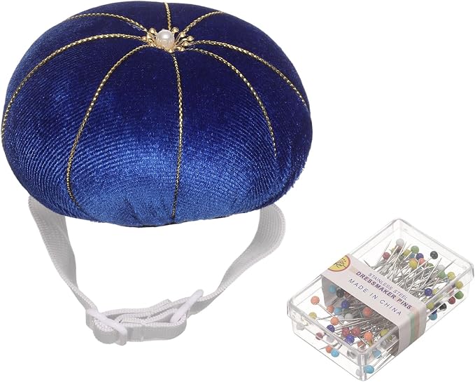 HARFINGTON Wrist Pin Cushion Wristband Sewing Pincushion Polyester Pin Holder by HARFINGTON