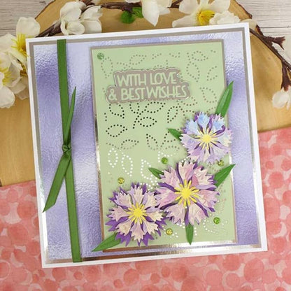 Cutting Dies for Card Making, Metal Scrapbooking Die-Cuts, DIY Bckground Frame - Image 3