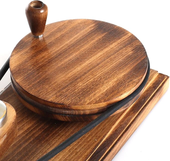 Handmade Wooden Yarn Ball Winder & Table Top Swift - Image 6
