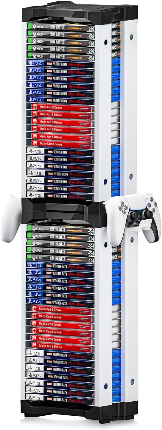 Nargos Video Game Storage Tower by Nargos