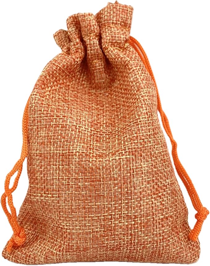 Palmhomee Pack of 25 Burlap Gift Bags by Palmhomee