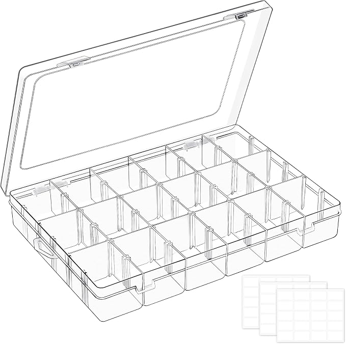 18 Grids Large Plastic Organizer Box by Mauproy