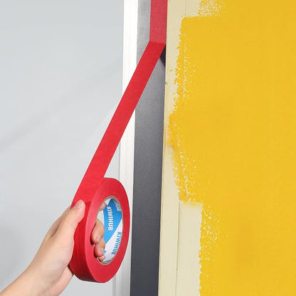 Red Painters Tape, 1 inch x 60 Yards - Image 7