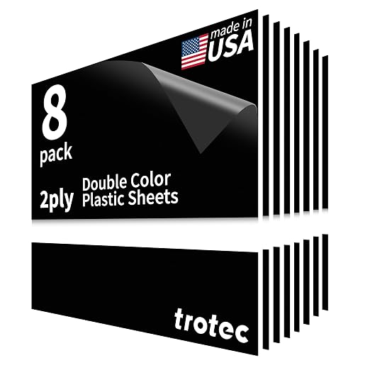 Trotec TroLase | 12"x12"x1/8", Guillotine | Made in USA by TrotecEngravingSupplies