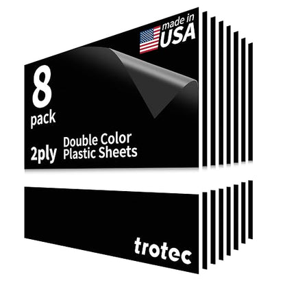 Trotec TroLase | 12"x12"x1/8", Guillotine | Made in USA by TrotecEngravingSupplies