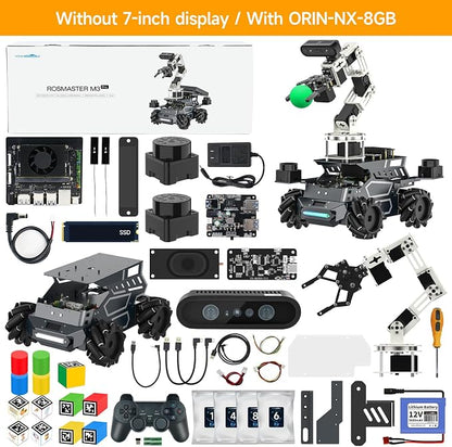 Yahboom ROS2 AI Robot Kit with Jetson Orin NX 8GB Super Large AI Model Supports - Image 9