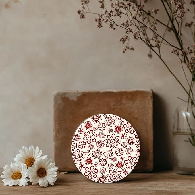 CHGCRAFT Lace Flowers Polymer Clay Texture Sheets Geometric Flowers Silicone - Image 5