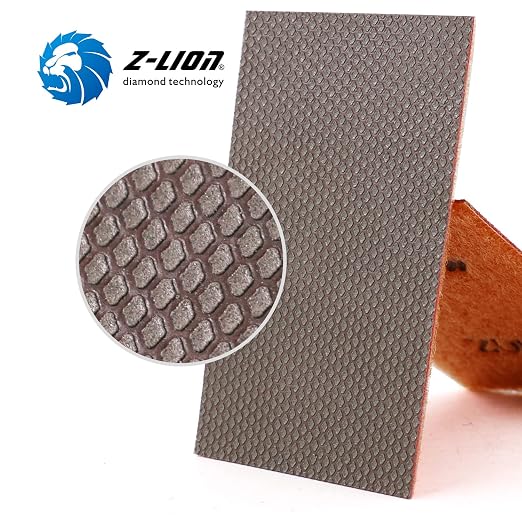 Z-Lion Diamond Abrasive Paper Sheets 200 Grit Diamond Sandpaper Nylon Back - Image 3