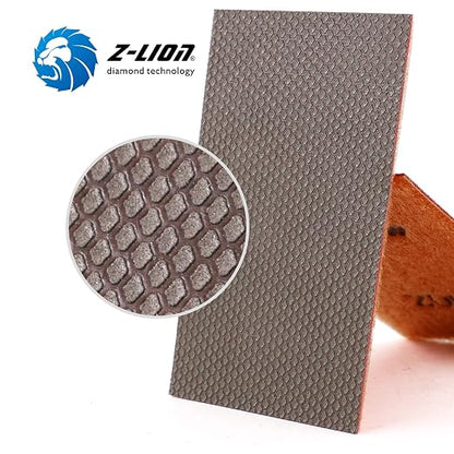 Z-Lion Diamond Abrasive Paper Sheets 200 Grit Diamond Sandpaper Nylon Back - Image 3