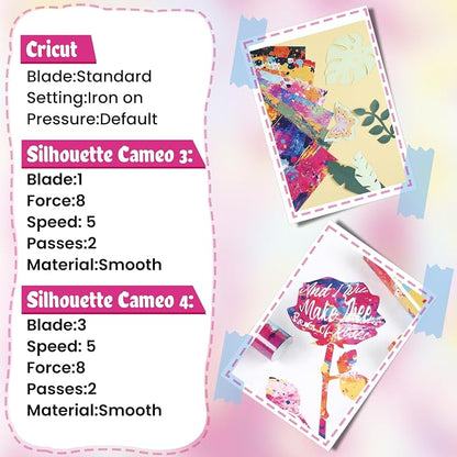 HTVRONT Splatter Heat Transfer Vinyl - Image 7