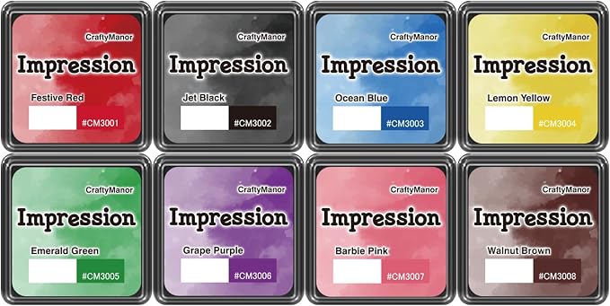 CraftyManor Mini Smudge Ink Pads by CraftyManor