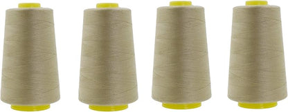 Mandala Crafts 4 Pack of Serger Threads Cones Spools by MandalaCrafts