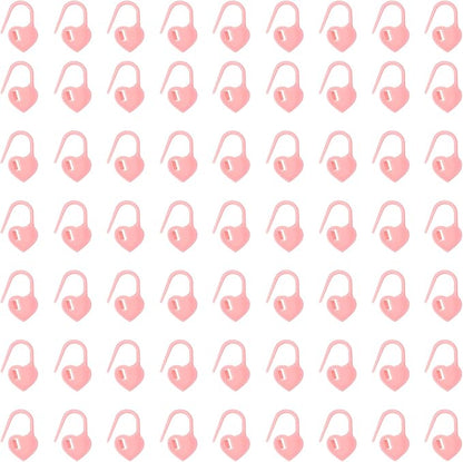 uxcell 400pcs Stitch Markers for Crocheting, Heart Shaped Crochet Marker Needle by uxcell