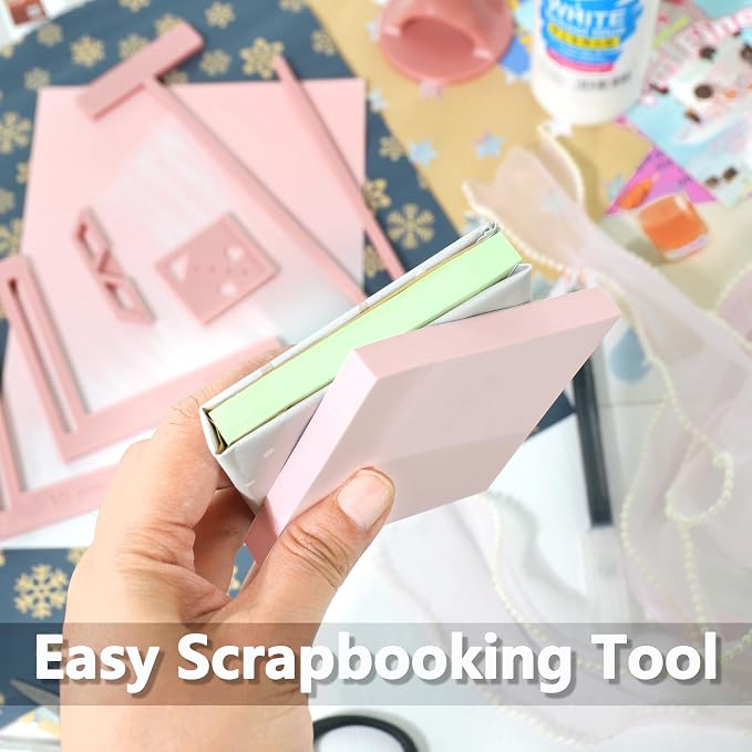 UPTTHOW 6Pcs Bookbinding Easy Scrapbooking Tool - Image 2