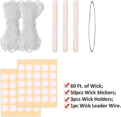 MILIVIXAY 3PCS Pillar Candle Molds - Image 4