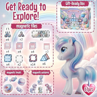 Little Pi Unicorn Toys for Girls Age 4-6 - Image 6