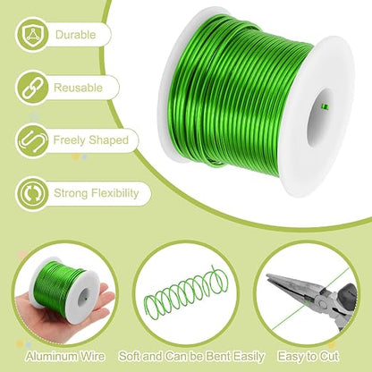 MECCANIXITY 12 Gauge Anodized Aluminum Craft Wire Bendable Bonsai Training Wire - Image 3