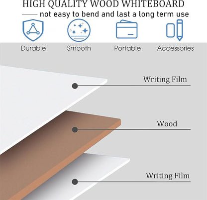10 Pack Dry Erase Boards, Double-Sided Small White Board - Image 4