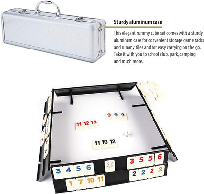 ERLLE - 106 Rummy Tiles Game Set - Image 5