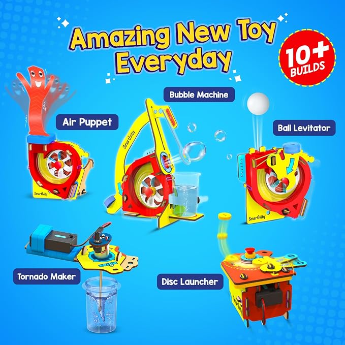 Smartivity 10-in-1 Motor-Powered Gadgets Kit - Image 3