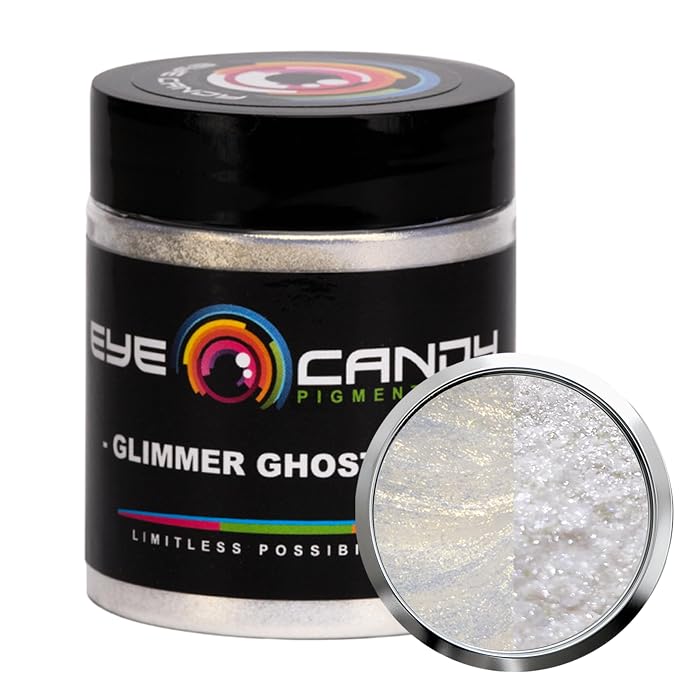 Eye Candy Premium Mica Powder Pigment “Glimmer Ghost Gold” Multipurpose DIY by EyeCandyPigments