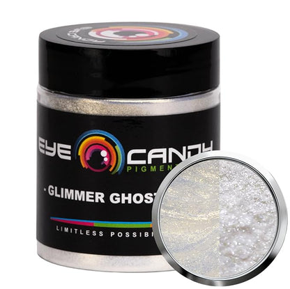 Eye Candy Premium Mica Powder Pigment “Glimmer Ghost Gold” Multipurpose DIY by EyeCandyPigments
