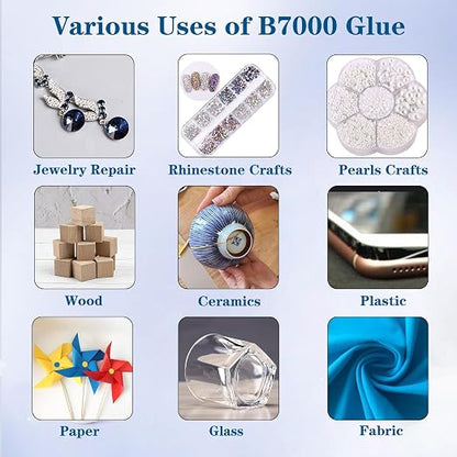 B7000 Glue Clear with Precision Tip，50Ml B7000 Glue Clear - Image 7