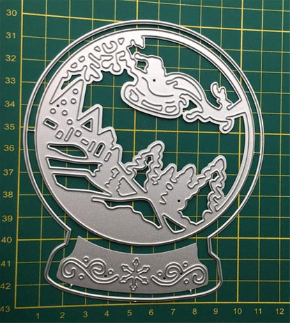 Metal Cutting Dies DIY Merry Christams Embossing Stencil Template Scrapbooking - Image 4