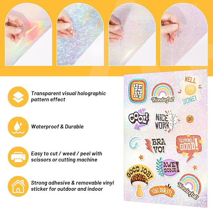 TECKWRAP Holographic Laminate Sheets - Image 3