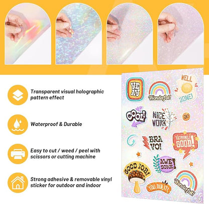 TECKWRAP Holographic Laminate Sheets - Image 3