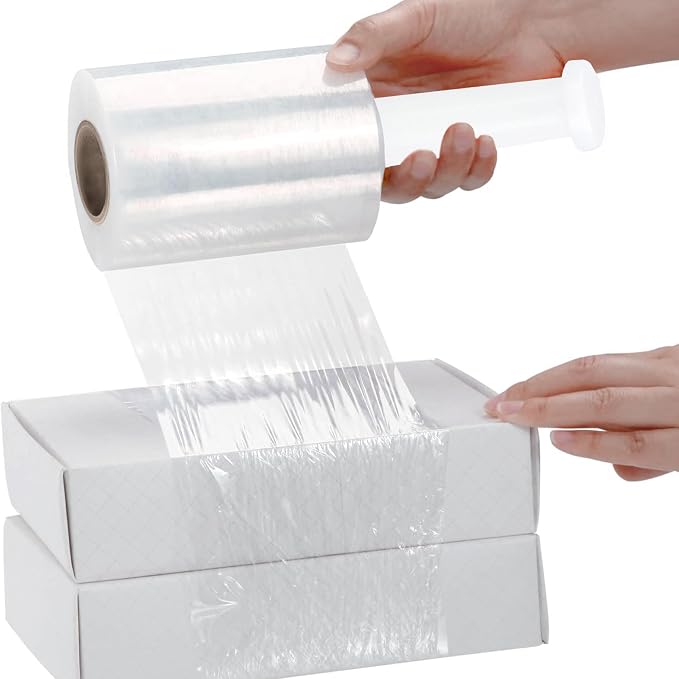 PSBM Mini Stretch Wrap with Handle, 24 Pack, 2 Inch x 600 Feet, 150 Gauge - Image 6
