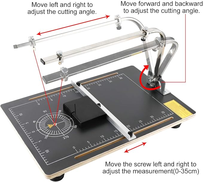 YaeTek Micromot Hot Wire Cutter Thermocut Foam Cutting Machine, 110V Table Top - Image 4