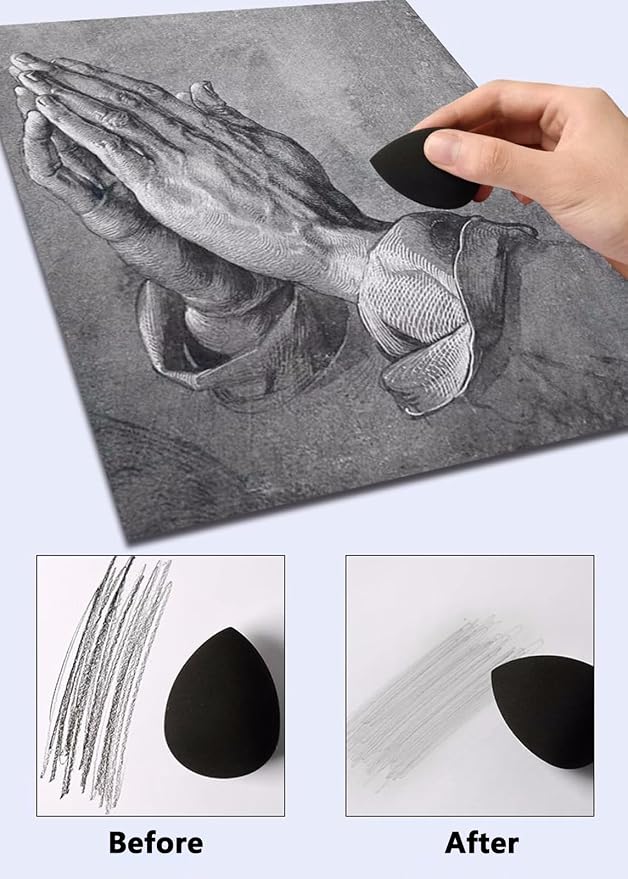 43 PCS Blending Stumps and Tortillions Paper Art Blenders Sketch Drawing Tools - Image 8