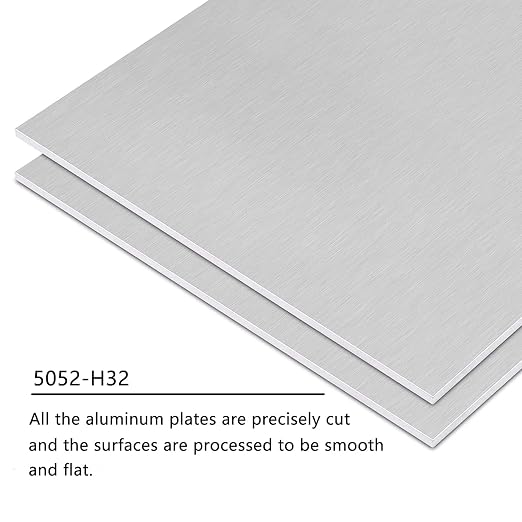 5052 H32 Aluminum Sheet Metal 12 x 12 x 1/8 Inch Flat Plain Aluminum Plate - Image 4