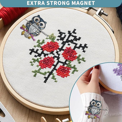 Magnetic Needle Minder Magnet Embroidery Accessories and Supplies Embroidery - Image 3