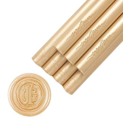 Glue Gun Wax Seal Sticks, Antique Stamp Seals, Letter Sealer, Scrapbook Supplies by JagerGreen