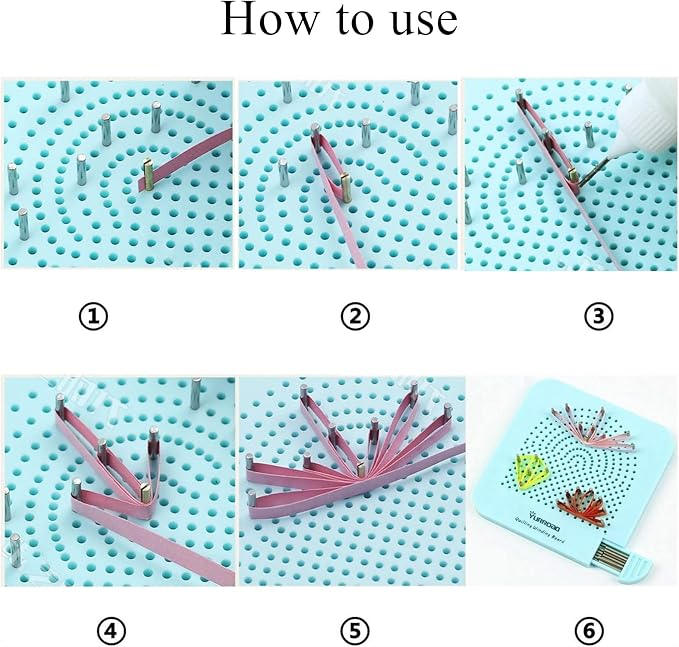 Quilling Kit with 1860 Paper Strips 39cm/54cm and Quilling Tools Like Quilling - Image 7