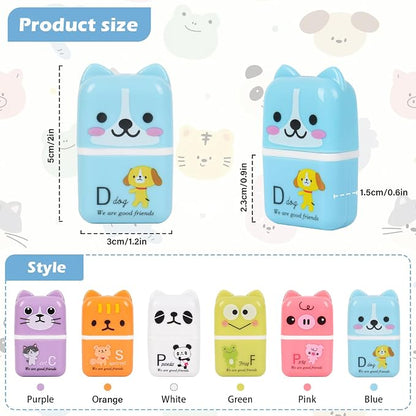 24 Pcs Cute Eraser for Pencils Cute Animals Eraser - Image 2
