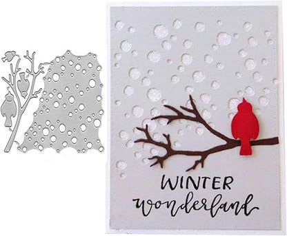 Metal Cutting Dies DIY Merry Christams Embossing Stencil Template Scrapbooking by Annchaos