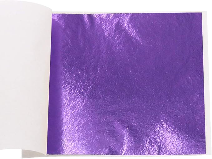 KINNO 100 Sheets Imitation Gold Foil Sheets by KINNOGOLDLEAF