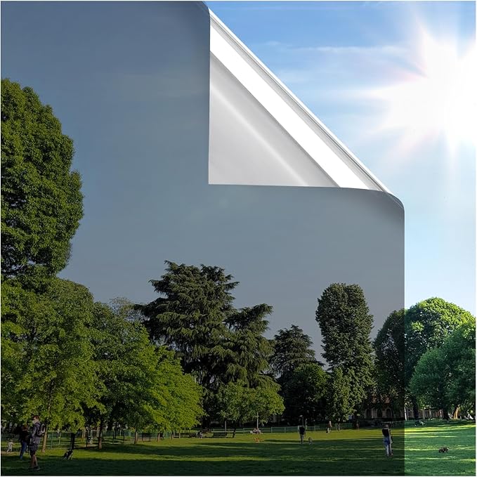 rabbitgoo Window Privacy Film One Way Window Tint by rabbitgoo