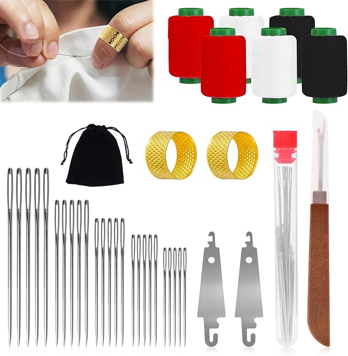 Hosenwelt 37PCS Sewing Tool Set, Hosenwelt Sewing Kit, Needles Thread Hand by Unknown