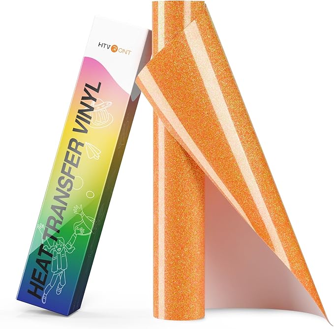 HTVRONT Glitter HTV Heat Transfer Vinyl by HTVRONT