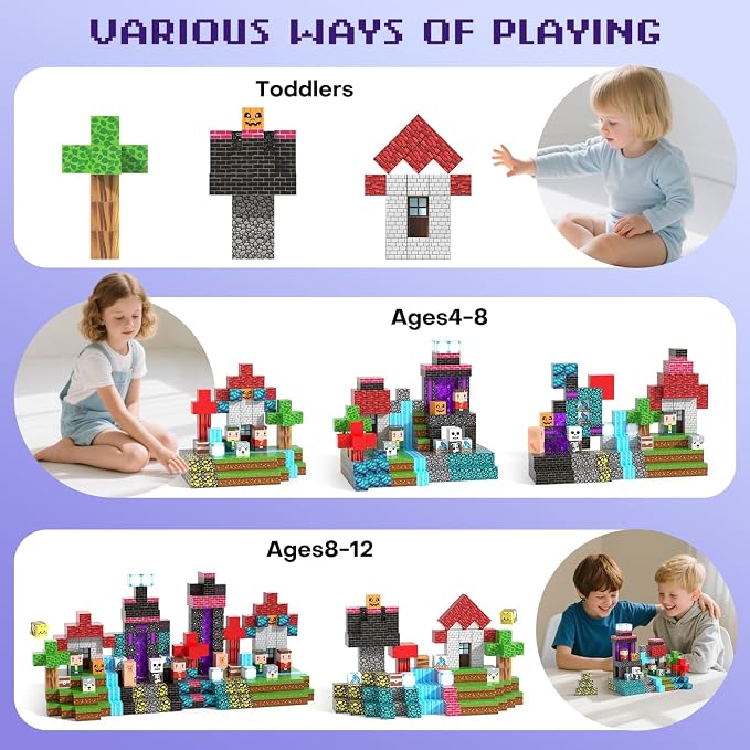 150PCS Magnetic Blocks - Image 6