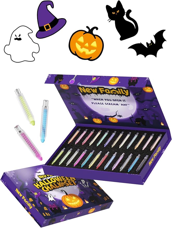 NewFamily Halloween Dustless Chalk Set by NewFamily